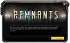 Remnants Event Message #5