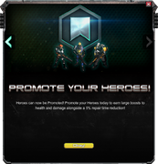 Game Update Oct 06, 2015 Hero Promotion