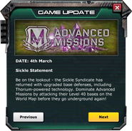 Game Update: Mar 04, 2013 Adv Missions Return