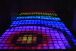 Xenon dance floor