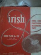 Irish Brand Sound Plate (Closed Box)