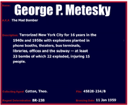 George P. Metesky