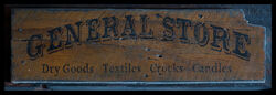 Sign general store