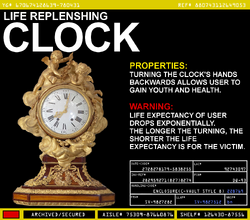 Life Replenshing Clock