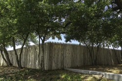 Grassy knoll fence