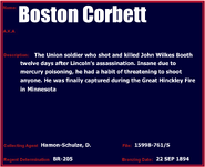 Thomas P. "Boston" Corbett