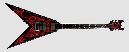 Kerry King's B.C. Rich KKV Signature V Guitar | Warehouse 13 Kerry King's B.C. Rich KKV Signature V Guitar | Warehouse 13
