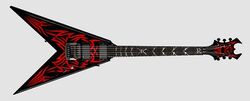 Kerry King's B.C. Rich KKV Signature V Guitar | Warehouse 13