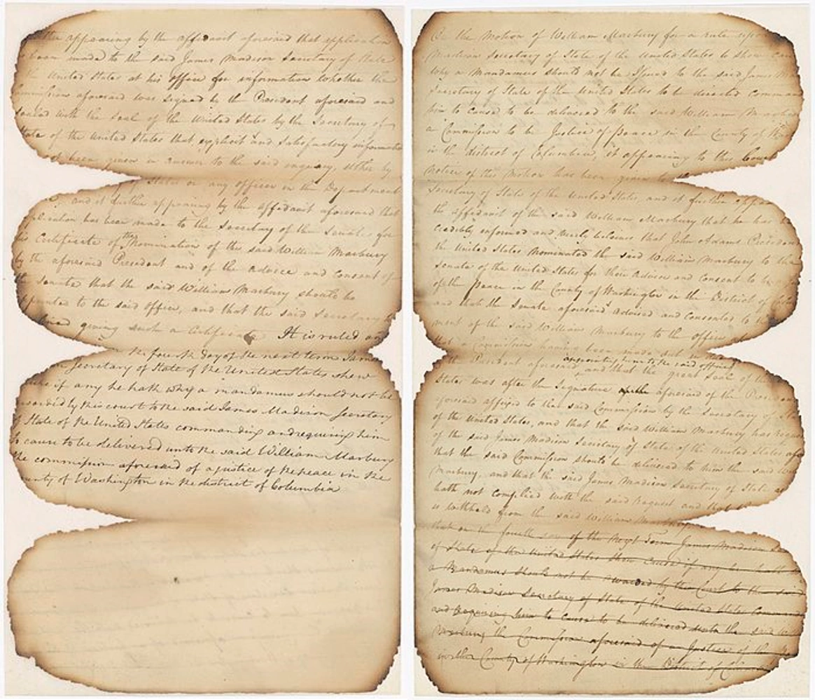 what was the marbury v madison