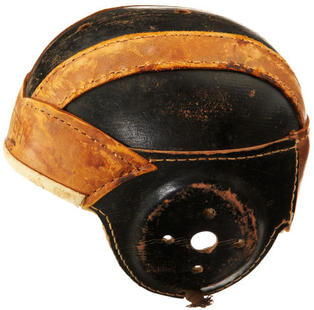 : 1940 Old Rams Leather Football Helmet Los Angeles : Sports &  Outdoors