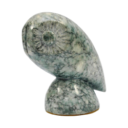 Alabaster Owl Stone Carving