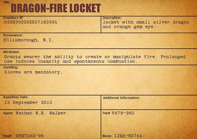 Dragon card