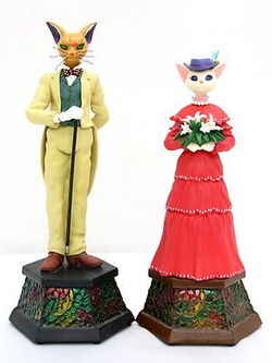 Baron and Louise Statues