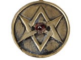 Aleister Crowley's Jewel-studded Unicursal Hexagram Amulet