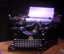 Sylvia Plath's Typewriter