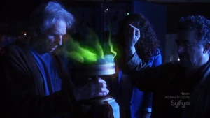 Hugo Miller with the zoetrope