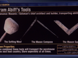 Hiram Abiff's Tools