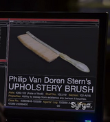 Catalogue entry for Philip Van Doren Stern's Upholstery Brush