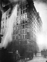 287px-Image of Triangle Shirtwaist Factory fire on March 25 - 1911