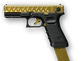 Золотой Glock 18C