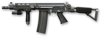 FN FAL DSA-58 Render