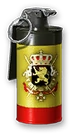 Smoke Grenade 'Belgium'