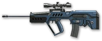 Tavor STAR-21 Navy Blue Render
