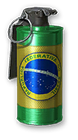 Smoke Grenade 'Brazil'