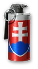 Smoke Grenade 'Slovakia'