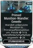 Mod Gewehr PrimedMunitionswandlerGewehr