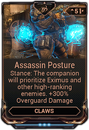  Assassin Posture