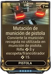 Mutación de munición de pistola