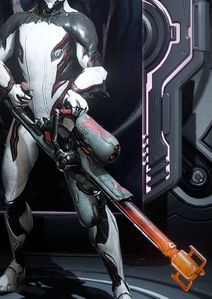 Kuva Ayanga when equipped as a heavy weapon