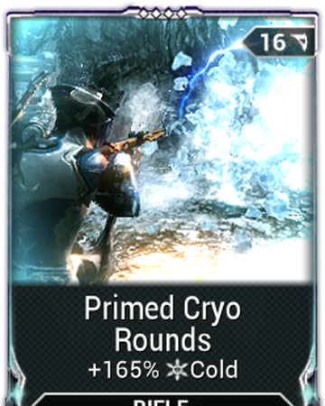 Primed Cryo Rounds Warframe Wiki Fandom