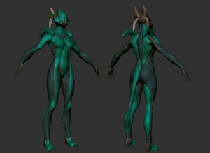 Rendered model shown in Devstream 58.