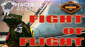 Warframe Operations - TACTICAL ALERT FIGHT OR FLIGHT Archwing