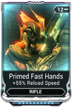  Primed Fast Hands