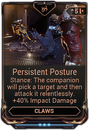  Persistent Posture