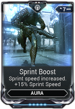 Sprint Boost Warframe Wiki Fandom