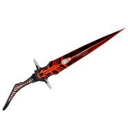 Rakta Dark Dagger Red Veil variant of the Dark Dagger