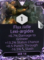 Flux Rifle Lexi-argidex