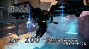 WARFRAME Solo Lv100 Raptor sniper only with builds