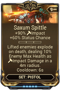  Saxum Spittle