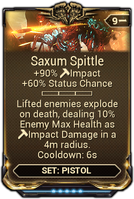  Saxum Spittle