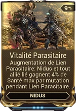 Vitalité Parasitaire