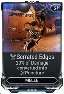  Serrated Edges (Conclave only)