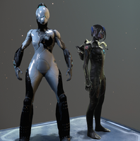 Even The Smallest Warframes Are Rather Large: Size Difference Between Operator And Nova5