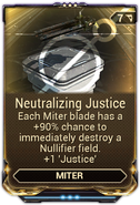 Neutralizing Justice