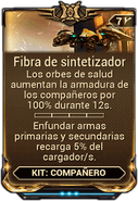 Fibra de sintetizador