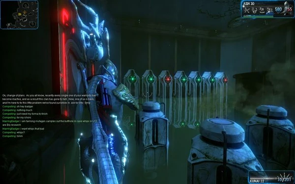 Una cámara con raíces bien surtida con cofres saqueables (no es su propia habitación).